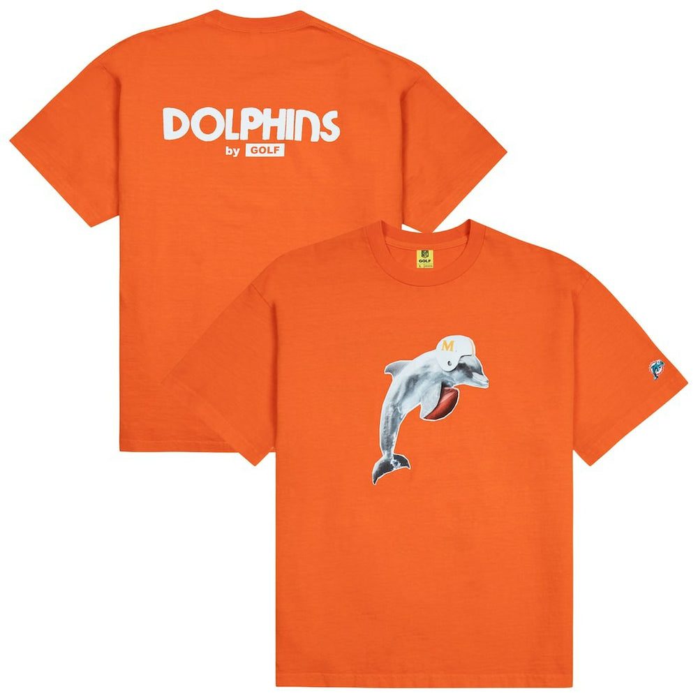 Miami Dolphins GOLF WANG Cutout T-Shirt Orange - NFL