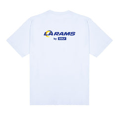 Los Angeles Rams GOLF WANG Cutout T-Shirt White - NFL