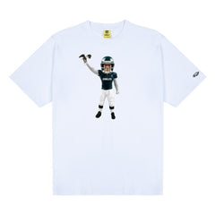 Philadelphia Eagles GOLF WANG Bobblehead T-Shirt White - NFL