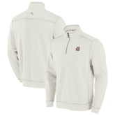 Atlanta Braves Tommy Bahama Sport Tobago Bay Tri-Blend Half-Zip Sweatshirt for sale