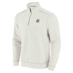Atlanta Braves Tommy Bahama Sport Tobago Bay Tri-Blend Half-Zip Sweatshirt for sale