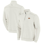 San Francisco Giants Tommy Bahama Sport Tobago Bay Tri-Blend Half-Zip Sweatshirt On Sale
