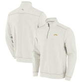 San Diego Padres Tommy Bahama Sport Tobago Bay Tri-Blend Half-Zip Sweatshirt Sale