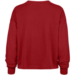 Tampa Bay Buccaneers '47 Women's Muse Sydney Long Sleeve Cropped T-Shirt Red - 47 brand