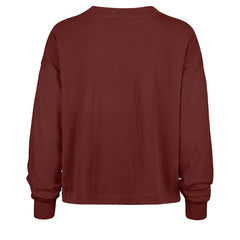 Arizona Cardinals '47 Women's Muse Sydney Long Sleeve Cropped T-Shirt Cardinal - 47 brand
