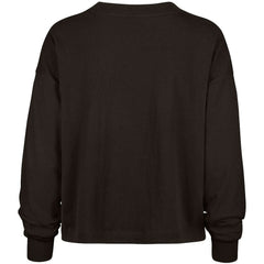 Cleveland Browns '47 Women's Muse Sydney Long Sleeve Cropped T-Shirt Brown - 47 brand