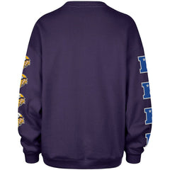 Minnesota Vikings '47 Women's Go Big Oversized Pullover Sweatshirt Purple - 47 brand