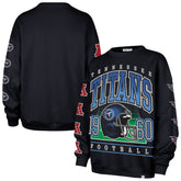 Tennessee Titans '47 Women's Go Big Oversized Pullover Sweatshirt Navy - 47 brand
