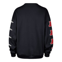 Denver Broncos '47 Women's Go Big Oversized Pullover Sweatshirt Navy - 47 brand