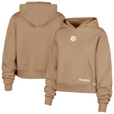 Pittsburgh Steelers '47 Women's Sue Foundation Portabella Pullover Hoodie Brown - 47 brand