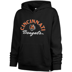 Cincinnati Bengals '47 Women's Whirlwind Naomi Pullover Hoodie Black - 47 brand