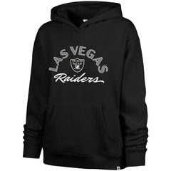 Las Vegas Raiders '47 Women's Whirlwind Naomi Pullover Hoodie Black - 47 brand