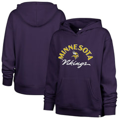 Minnesota Vikings '47 Women's Whirlwind Naomi Pullover Hoodie Purple - 47 brand