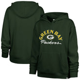 Green Bay Packers '47 Women's Whirlwind Naomi Pullover Hoodie Green - 47 brand