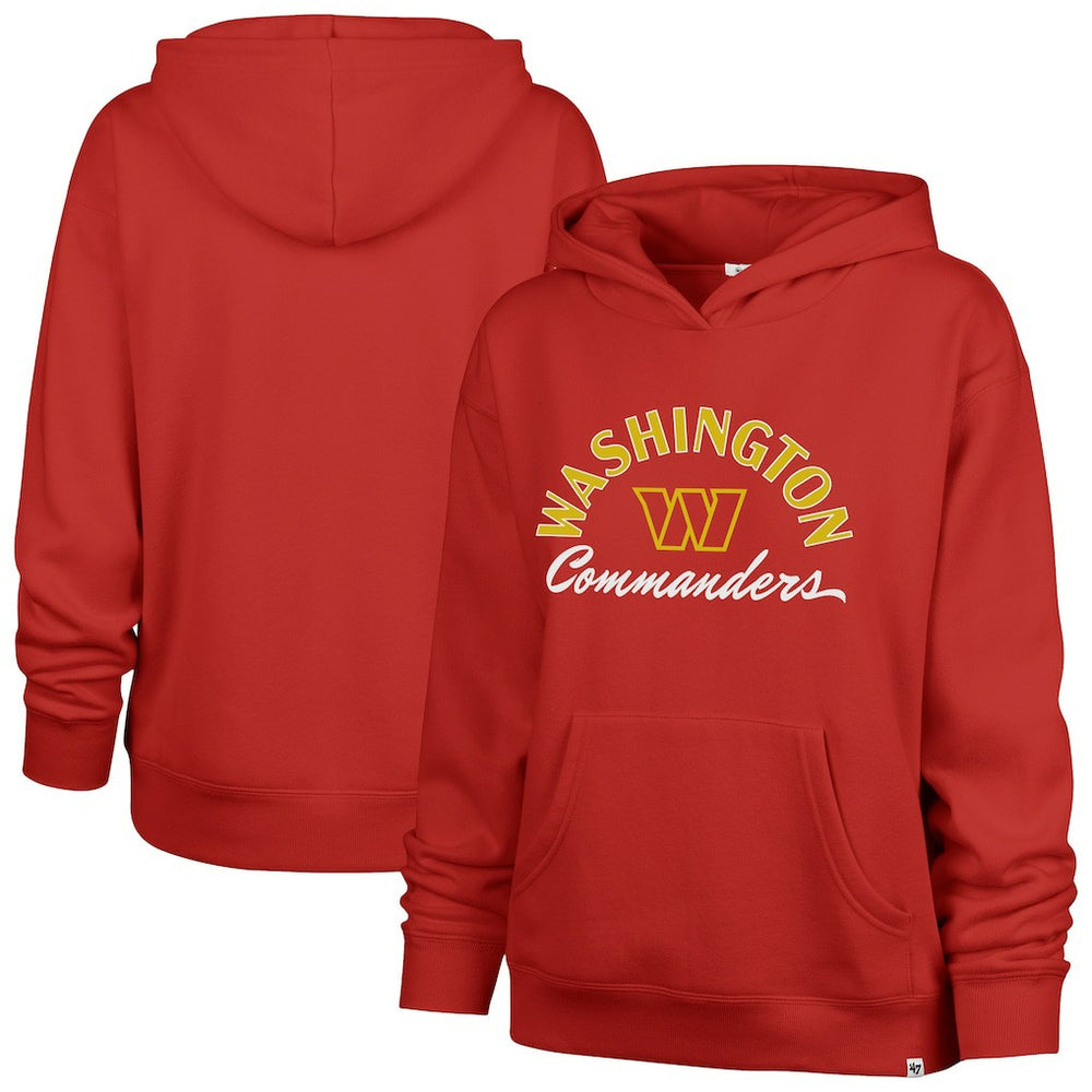 Washington Commanders '47 Women's Whirlwind Naomi Pullover Hoodie Red - 47 brand