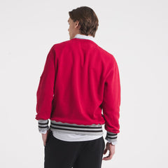 Kansas City Chiefs x Todd Snyder Relaxed Canadian Fleece Crew Red - NFL