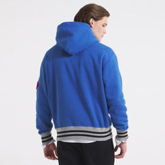 New York Giants x Todd Snyder Relaxed Canadian Fleece Hoodie Royal - NFL