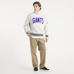 New York Giants x Todd Snyder Relaxed Canadian Fleece Turtleneck Oatmeal - NFL