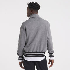 Kansas City Chiefs x Todd Snyder Relaxed Canadian Fleece Turtleneck Heather Gray - NFL