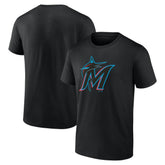 Miami Marlins Profile Big & Tall Primary Logo T-Shirt Near Me
