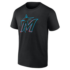 Miami Marlins Profile Big & Tall Primary Logo T-Shirt Near Me