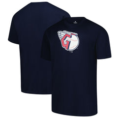 Cleveland Guardians Profile Big & Tall Primary Logo T-Shirt On Sale