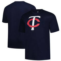 Minnesota Twins Profile Big & Tall Primary Logo T-Shirt Near Me
