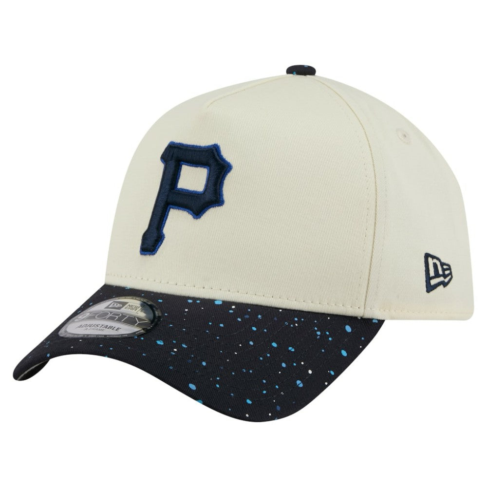 Pittsburgh Pirates New Era Speckle A-Frame 9FORTY Adjustable Hat On Sale