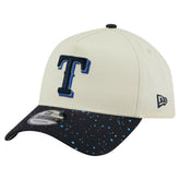 Texas Rangers New Era Speckle A-Frame 9FORTY Adjustable Hat Lifestyle