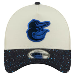 Baltimore Orioles New Era Speckle A-Frame 9FORTY Adjustable Hat for sale