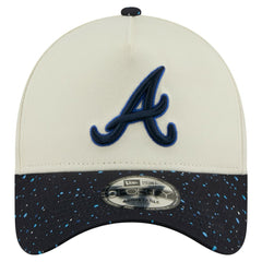 Atlanta Braves New Era Speckle A-Frame 9FORTY Adjustable Hat Clearance