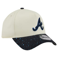 Atlanta Braves New Era Speckle A-Frame 9FORTY Adjustable Hat Clearance
