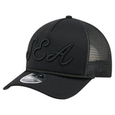 Seattle Mariners New Era City Initial 9FORTY A-Frame M-Crown Adjustable Trucker Hat Clearance