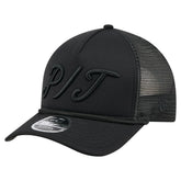 Pittsburgh Pirates New Era City Initial 9FORTY A-Frame M-Crown Adjustable Trucker Hat discount