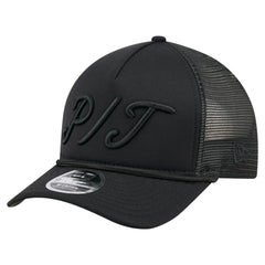 Pittsburgh Pirates New Era City Initial 9FORTY A-Frame M-Crown Adjustable Trucker Hat discount