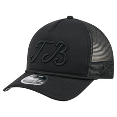 Tampa Bay Rays New Era City Initial 9FORTY A-Frame M-Crown Adjustable Trucker Hat for sale