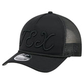 Texas Rangers New Era City Initial 9FORTY A-Frame M-Crown Adjustable Trucker Hat On Sale