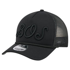 Boston Red Sox New Era City Initial 9FORTY A-Frame M-Crown Adjustable Trucker Hat Online