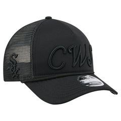 Chicago White Sox New Era City Initial 9FORTY A-Frame M-Crown Adjustable Trucker Hat Sale