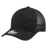 Cleveland Guardians New Era City Initial 9FORTY A-Frame M-Crown Adjustable Trucker Hat discount