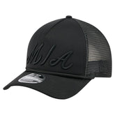 Miami Marlins New Era City Initial 9FORTY A-Frame M-Crown Adjustable Trucker Hat Online