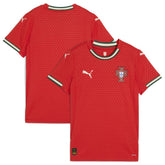 Puma Portugal National Team Women's 2025 Home Replica Jerseys - Red