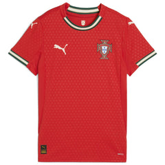 Puma Portugal National Team Women's 2025 Home Replica Jerseys - Red