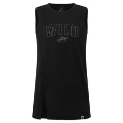 Minnesota Wild - Levelwear Women's Influx Darkmoon Tank Top Black