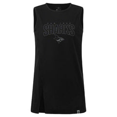 San Jose Sharks - Levelwear Women's Influx Darkmoon Tank Top Black