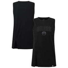 Edmonton Oilers - Levelwear Women's Influx Darkmoon Tank Top Black
