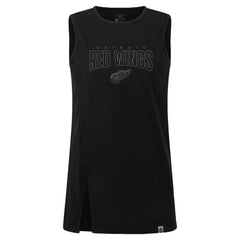 Detroit Red Wings - Levelwear Women's Influx Darkmoon Tank Top Black