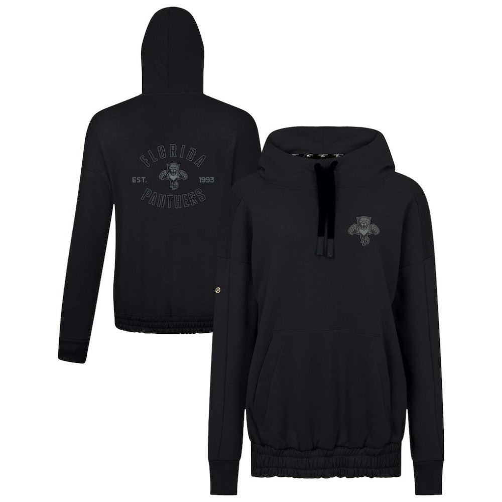 Florida Panthers - Levelwear Women's Waterfall Nightfall Pullover Hoodie Black