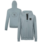 New York Rangers Levelwear Women's Waterfall Nightfall Pullover Hoodie Gray