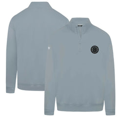 Boston Bruins Levelwear Murray Nightfall Quarter-Zip Jacket Gray